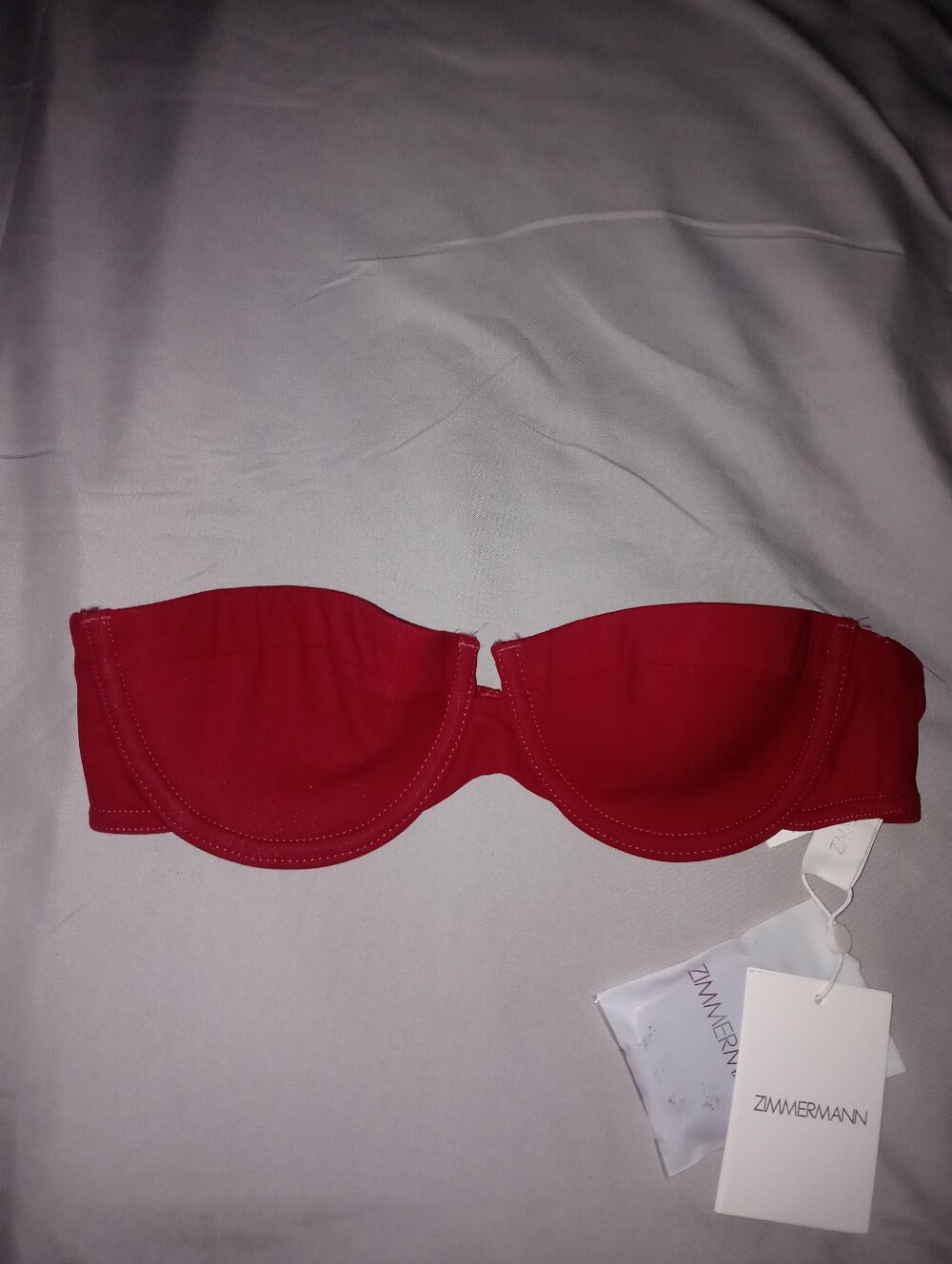 Zimmerman Separates Sculpt Balconette Bikini Top Size 0AB (2-4)